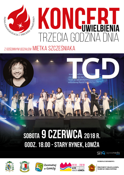 Koncert Uwielbienia z okazji 600–lecia nadania praw miejskich Łomży