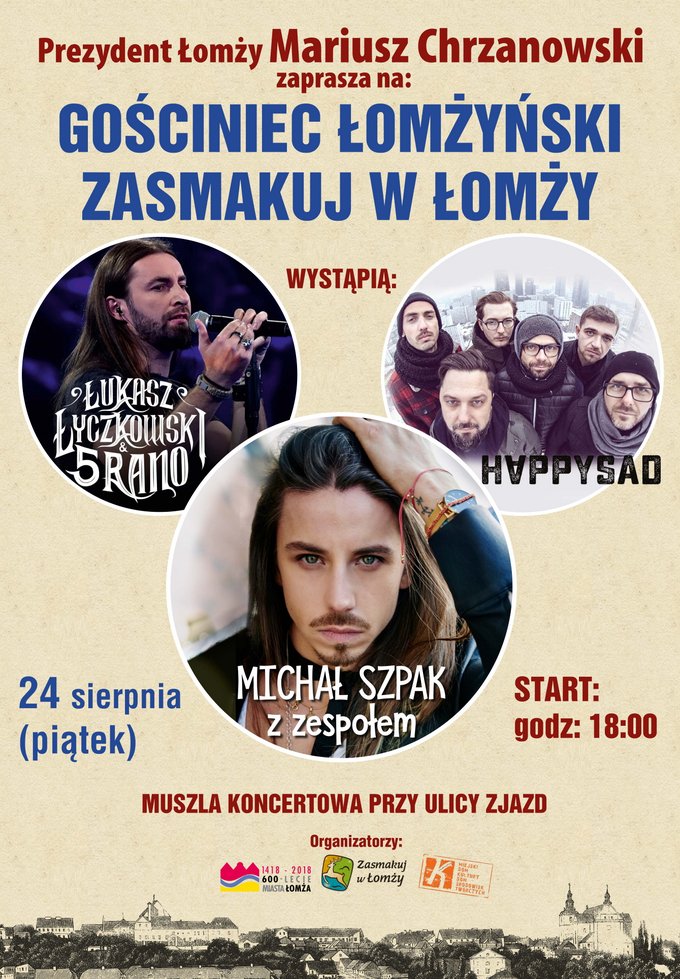 Zasmakuj w łomżyńskich kulinariach i dobrej muzyce