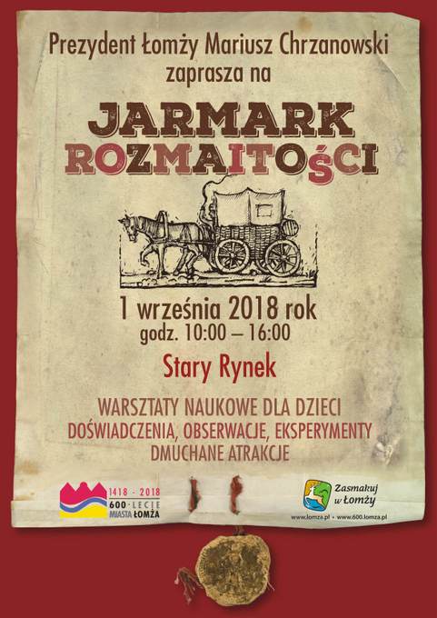 Atrakcje dla dzieci podczas Jarmarku Rozmaitości