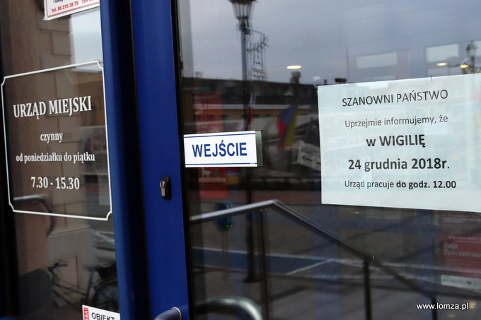 W wigilię pracujemy krócej