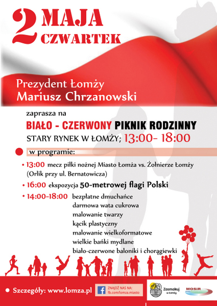 Zapraszamy na biało – czerwony piknik rodzinny