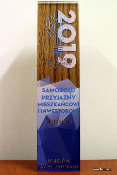 Miasto Łomża z nagrodą 