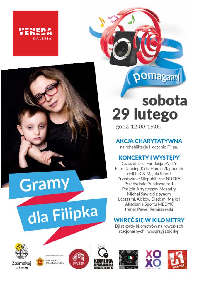 Akcja charytatywna dla Filipa