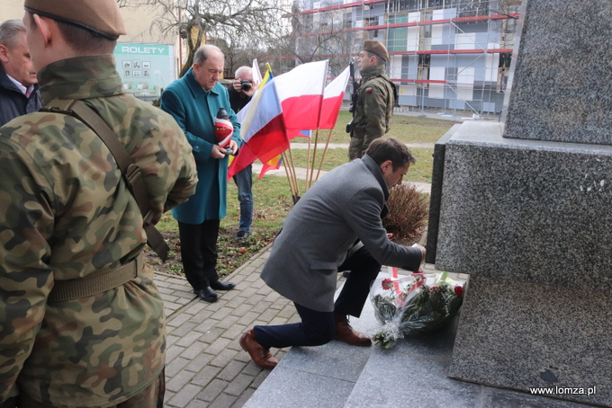 Łomża upamiętniła Żołnierzy Niezłomnych