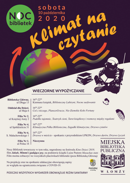 Klimat na czytanie w Noc Bibliotek