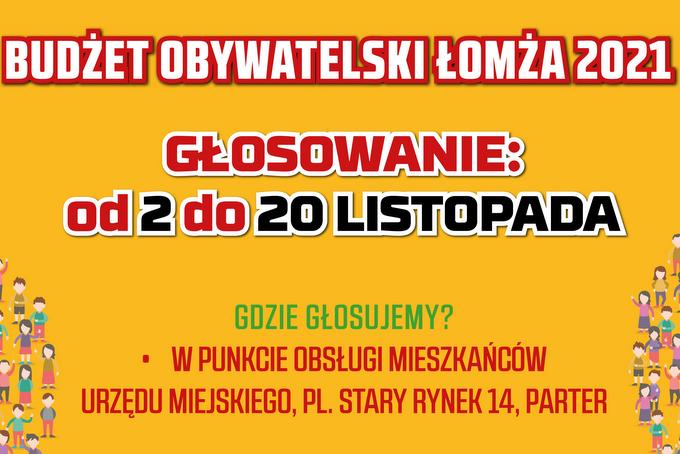 Głosuj w Budżecie Obywateskim!