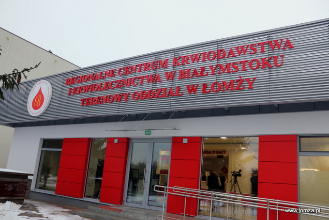 Powstała nowa siedziba Centrum Krwiodawstwa w Łomży