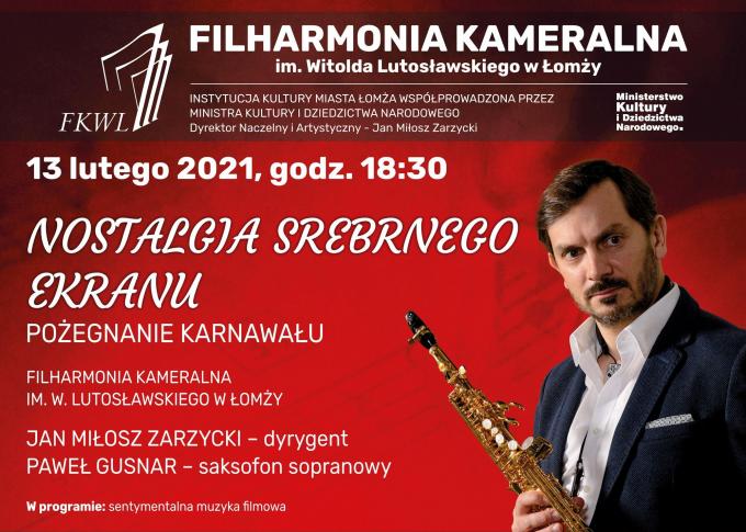 Pożegnanie karnawału z Łomżyńskimi Filharmonikami