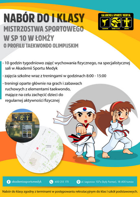 Zapisz dziecko na taekwondo!