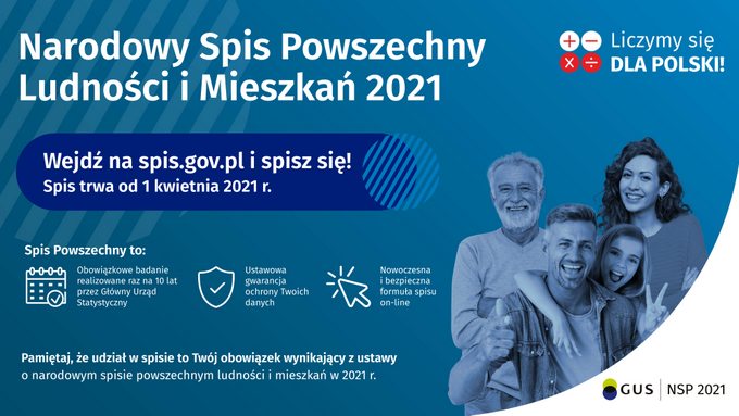 Liczymy się dla Polski – Narodowy Spis Powszechny Ludności i Mieszkań 2021