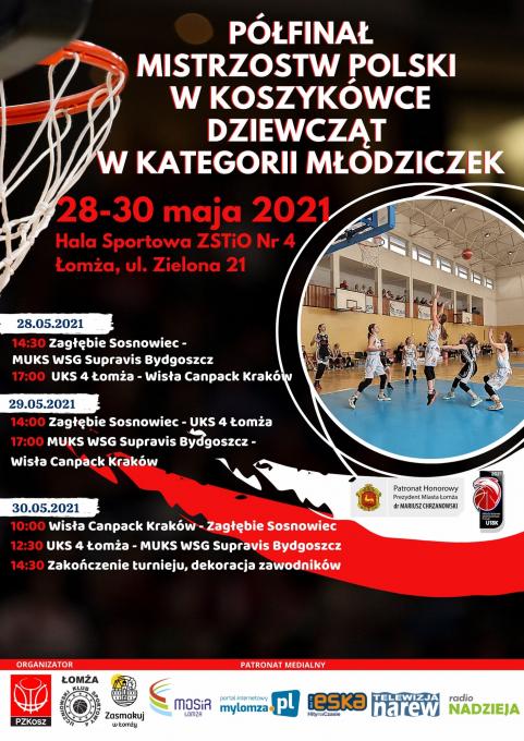 Przed nami półfinał Mistrzostw Polski w koszykówce dziewcząt!