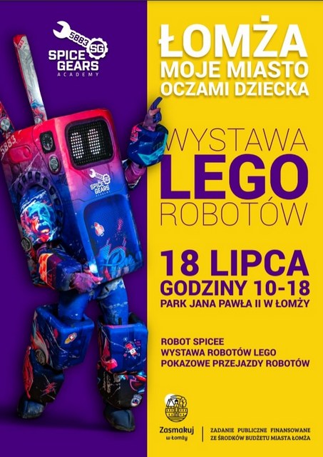Dzień z klockami Lego i wystawa w Parku JP II
