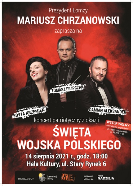 Bezpłatne wejściówki na koncert patriotyczny