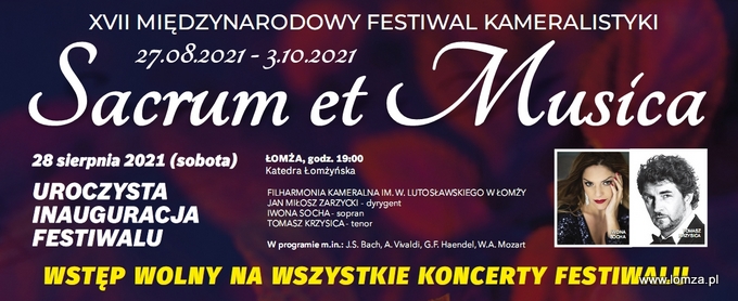 Uroczysta inauguracja festiwalu Sacrum et Musica