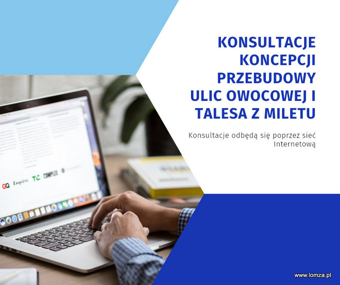 Konsultacje koncepcji przebudowy ulic Owocowej i Talesa z Miletu