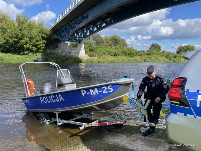 Łomżyńska policja ma nową łódź