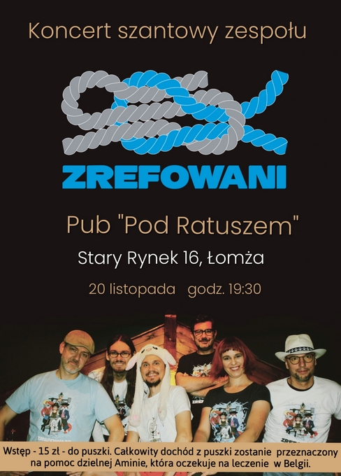 Zagrają dla Aminy