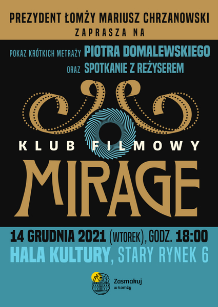 Klub Filmowy Mirage w Hali Kultury