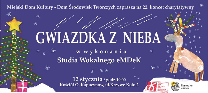 MDK-DŚT zaprasza na Gwiazdkę z Nieba 2022