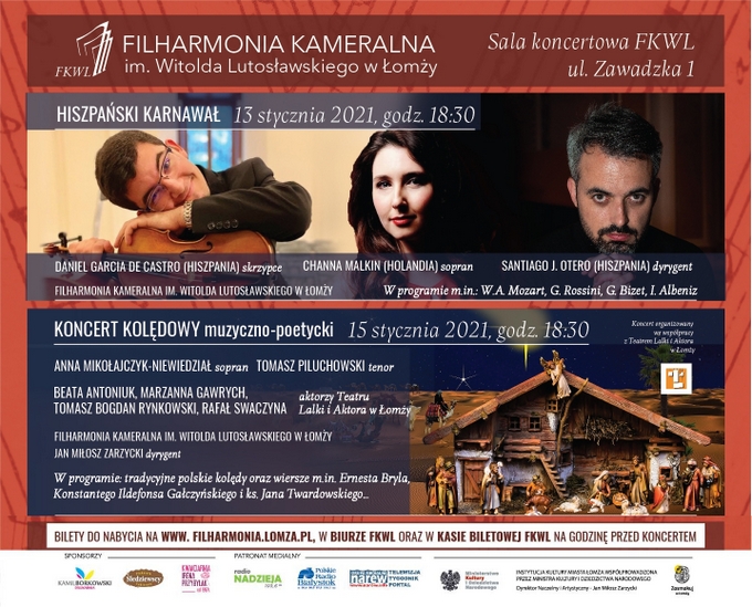 Karnawał z Filharmonią Kameralną w Łomży