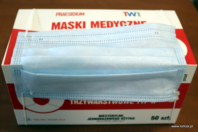 Mieszkańcy otrzymają maseczki