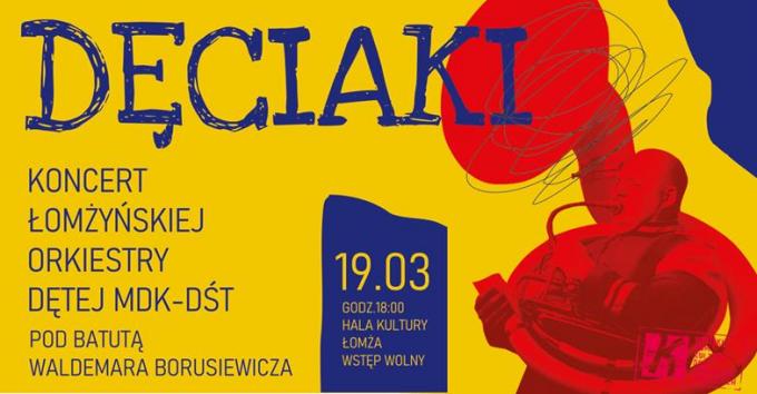 Koncert Łomżyńskiej Orkiestry Dętej pn. 