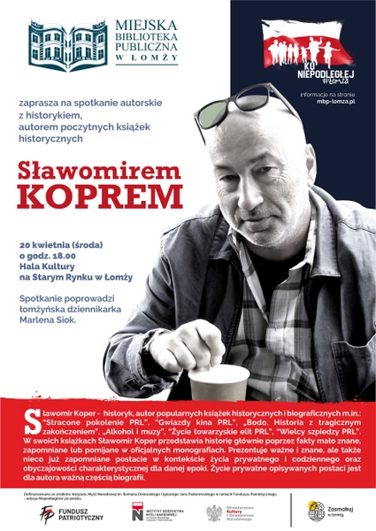 Spotkanie autorskie ze Sławomirem Koperem