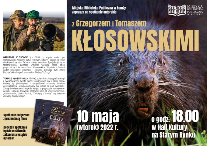 Grzegorz i Tomasz Kłosowscy - spotkanie autorskie