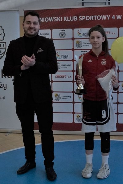 Łomżyńska koszykarka powołana do reprezentacji Polski