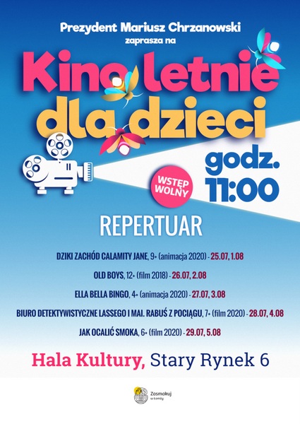 Kino dla dzieci w Hali Kultury