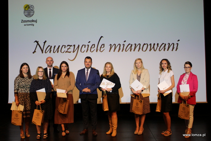 Nowi nauczyciele mianowani