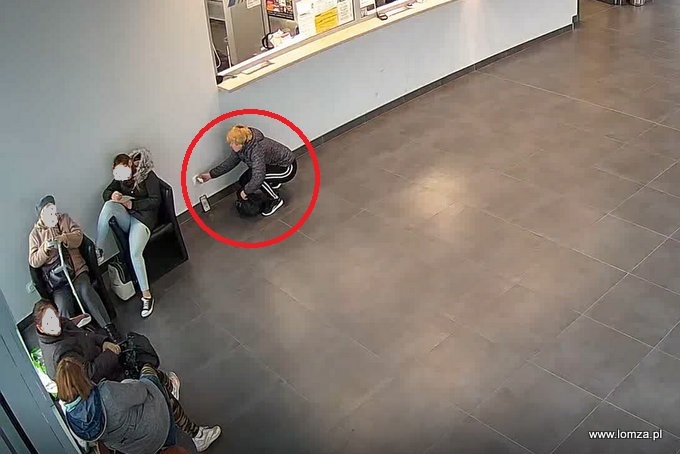 Strażnicy ujęli podejrzaną o kradzież