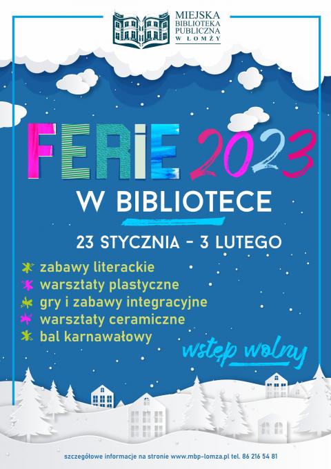 Ferie w Bibliotece 2023