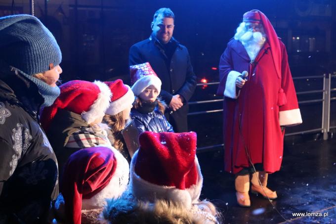 Święty Mikołaj odwiedził Łomżę