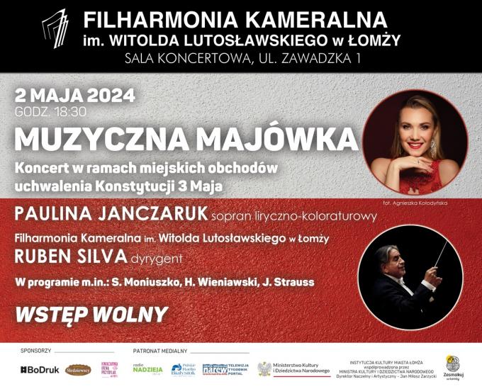 Muzyczna majówka w Filharmonii Kameralnej w Łomży