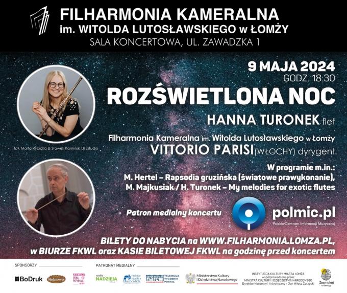 Fletowy wieczór w Filharmonii Kameralnej w Łomży
