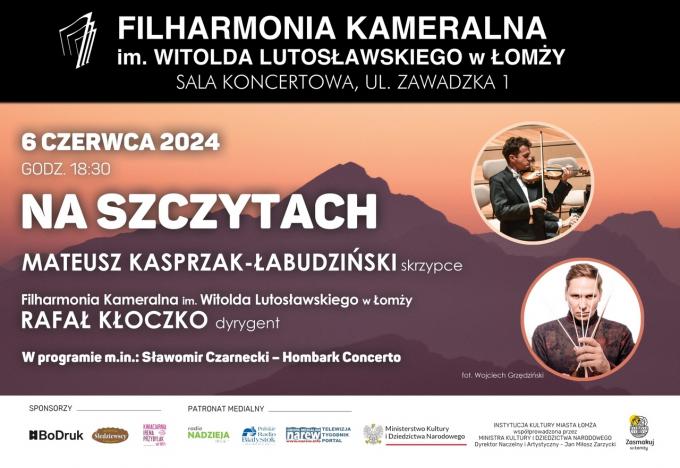 Na szczytach w Filharmonii Kameralnej w Łomży