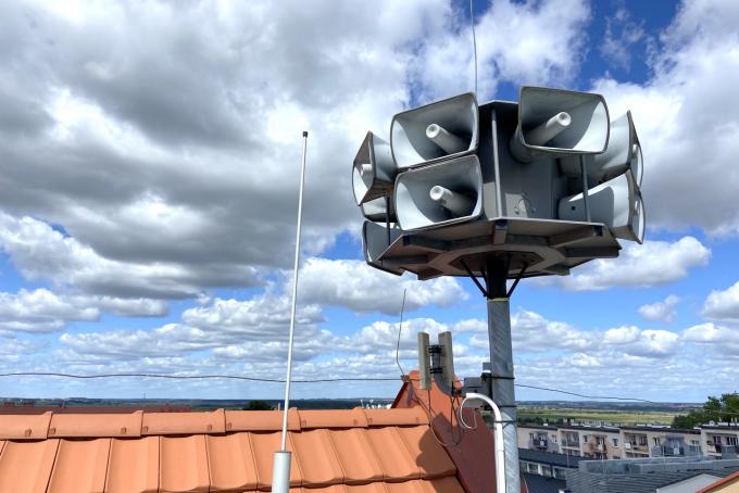 Test syreny alarmowej – komunikat