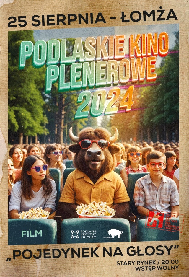 Podlaskie Kino Plenerowe zawita do Łomży!