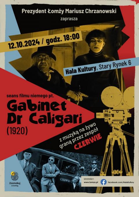 Kino nieme z muzyką na żywo w Hali Kultury
