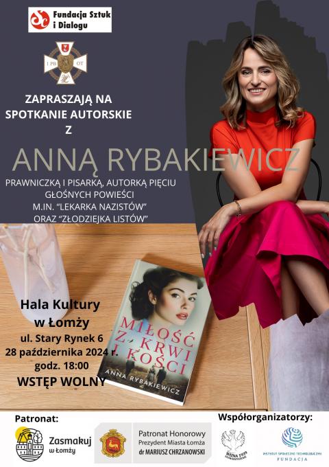 Spotkanie autorskie z Anną Rybakiewicz