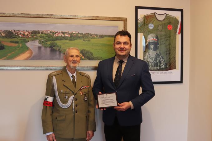 Weterani Powstania Warszawskiego w Łomży