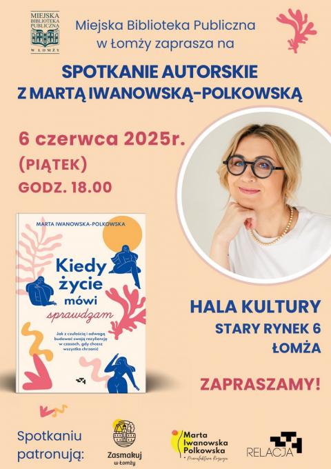 Spotkanie autorskie z Martą Iwanowską-Polkowską
