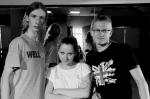 na zdjęciu od lewej: Maciek Dmochowski, Iza Rakowska, Łukasz Drężek