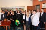 Uczniowie PG 2 w gabinecie Prezydenta Łomży