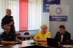 Jacek Adamski, komendant miejski Policji w Łomży przybliżył zasady działania mapy bezpieczeństwa zagrożeń