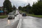 jeszcze jednojezdniowy odcinek Szosy Zambrowskiej