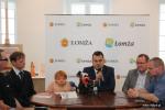 Konferencja prasowa z udziałem Prezydenta Łomży Mariusza Chrzanowskiego i organizatorów festiwalu