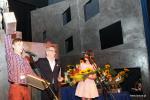 Rosjanin Michaił Szeremencew ze statuetką Grand Prix za najlepsze przedstawienie