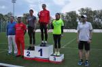 Podium najlepszych biegaczek Mistrzostw Polski